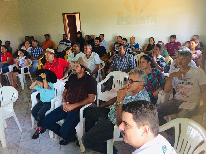 Sempre presente quando o assunto é o desenvolvimento da pecuária, participamos de mais um encontro de produtores rurais de Ji-Paraná.