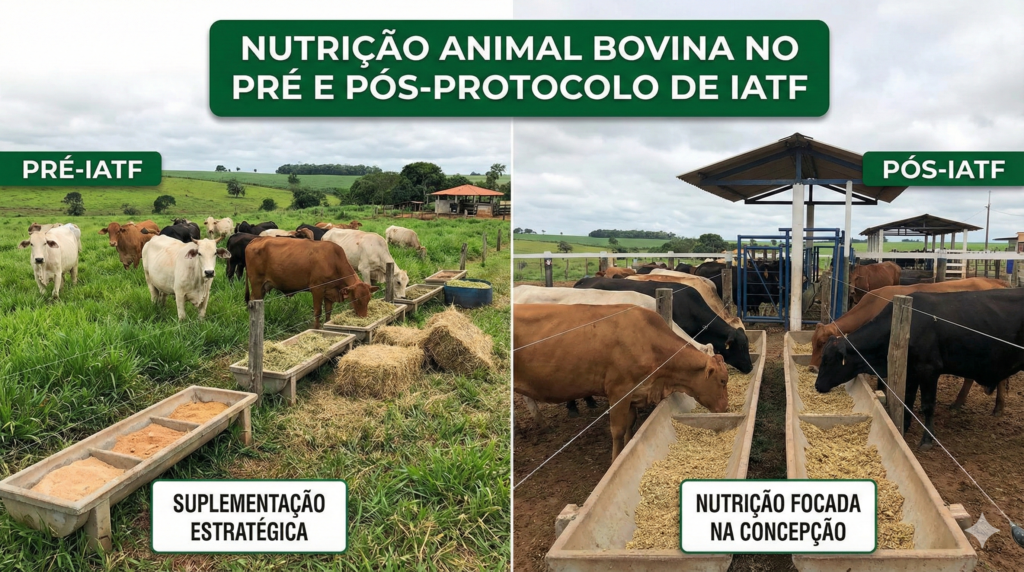 Nutrição Animal Bovina no Pré e Pós-Protocolo de IATF