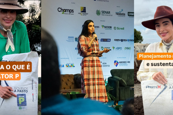 Parceria entre Carmen Perez e Premix faz sucesso nas redes sociais